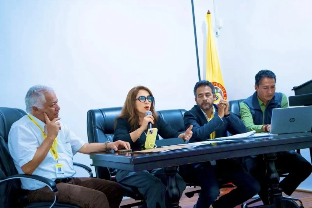La secretaria de gobierno del Cauca, en un espacio de diálogo con la Procuraduría General de la Nación