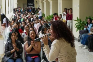 se compartió con las niñas un espacio 