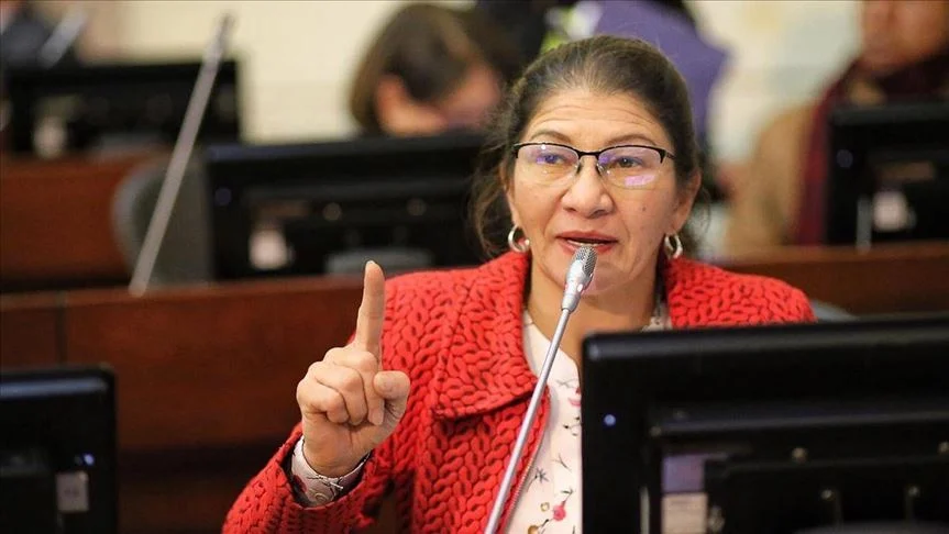 Sandra Ramírez, exguerrillera de las Farc,