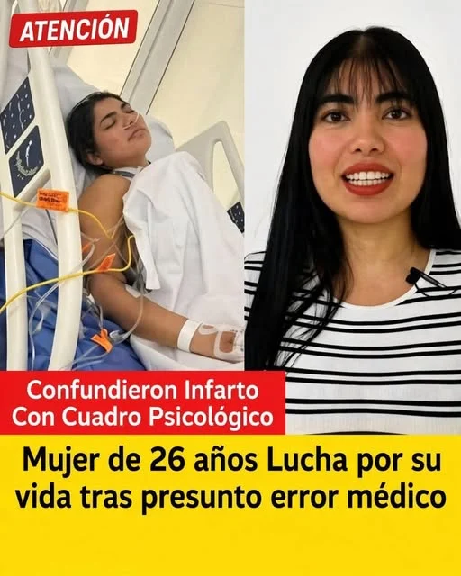 Una mujer de 26 años en Bogotá enfrenta una delicada situación de salud luego de que, según su testimonio, un presunto error médico impidiera detectar a tiempo un infarto, ocasionando graves daños en su corazón.