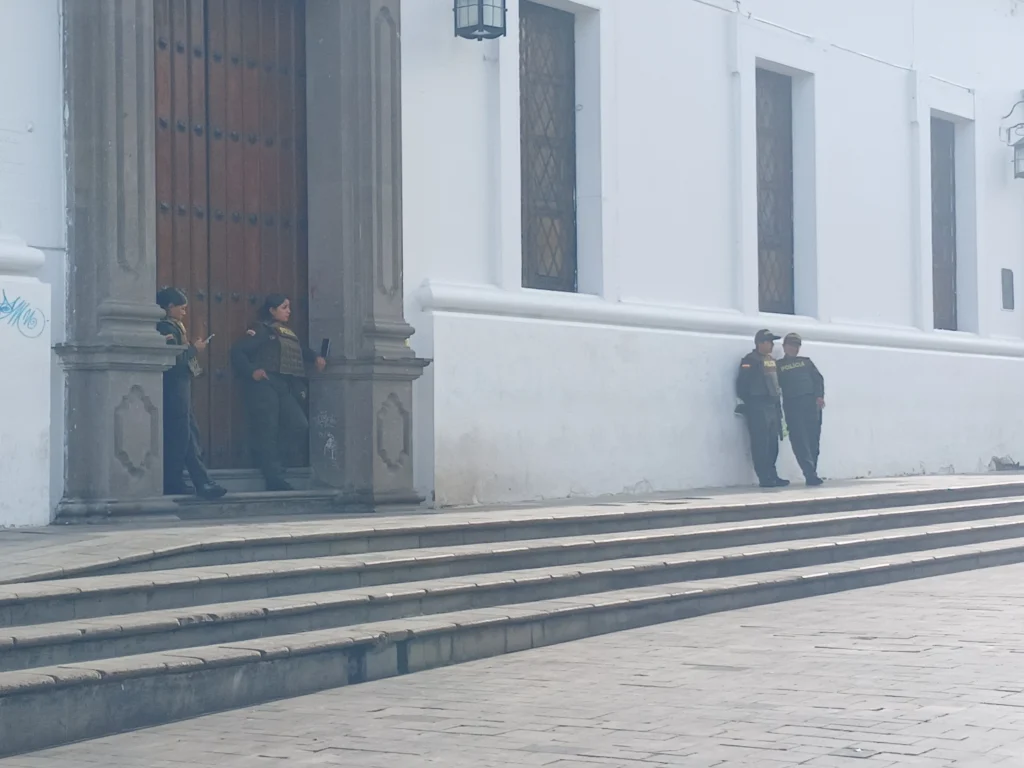 En ocasiones no se entiende eso de la seguridad que presta la Policía Metropolitana