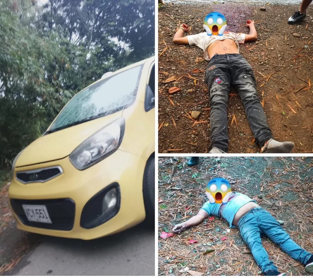 En las últimas horas cuerpos sin vida fueron encontrados en el río Claro, antes del puente, en jurisdicción del municipio de Jamundí. En el lugar también fue hallado un taxi abandonado.