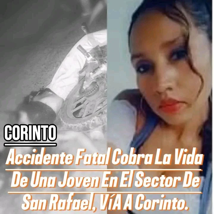 En un trágico incidente ocurrido este fin de semana una mujer identificada como Jhoana Daza perdió la vida después de ser atropellada por un vehículo en el sector conocido como San Rafael, en la vía hacia Corinto.