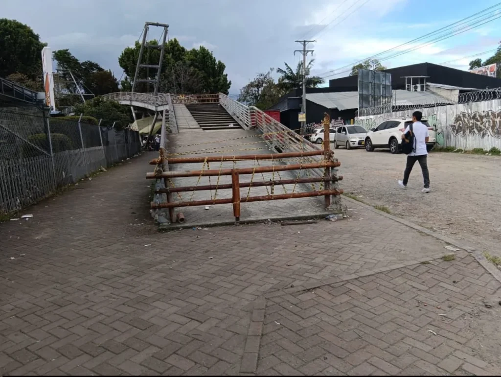 puente en pésimo estado