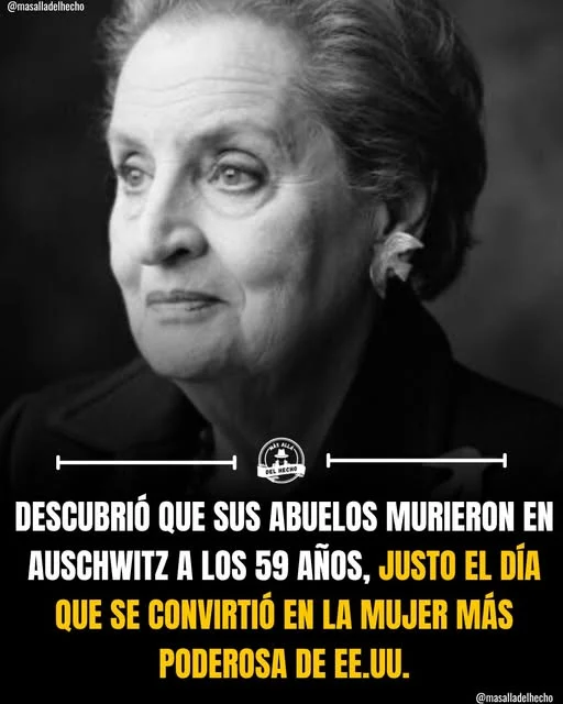 Escapó de Hitler antes de cumplir los dos años y, a los cincuenta y nueve, sentada en la cima del poder en Estados Unidos, descubrió una verdad que sus padres habían enterrado bajo tierra durante medio siglo.