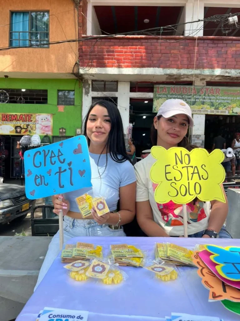 En el marco del Día Mundial de la Prevención del Suicidio, la Unidad de Salud Municipal, el Enlace de Víctimas con el apoyo desde la Comisaría de Familia y el Plan de Intervenciones