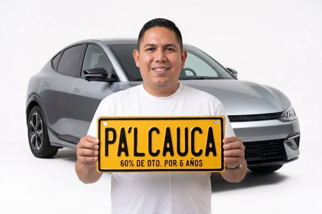 Los propietarios de vehículos eléctricos, híbridos o de cero emisiones que matriculen sus automotores en el Cauca o trasladen su cuenta de matrícula hacia los organismos de tránsito del departamento accederán a un descuento del 60 % sobre el valor del Impuesto sobre Vehículos Automotores.