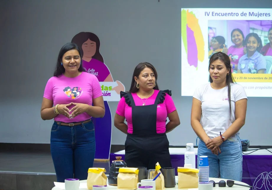 Mujeres vinculadas a diferentes etapas de la cadena productiva del café se dieron cita en Popayán durante el Encuentro Nodal Entre Amigas, una iniciativa que promueve el intercambio de experiencias, la