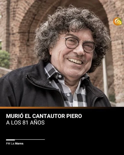 En la tarde de este miércoles 7 de octubre se dio a conocer la noticia del fallecimiento del reconocido cantautor Piero Antonio Franco De Benedictis, conocido en la música como Piero.