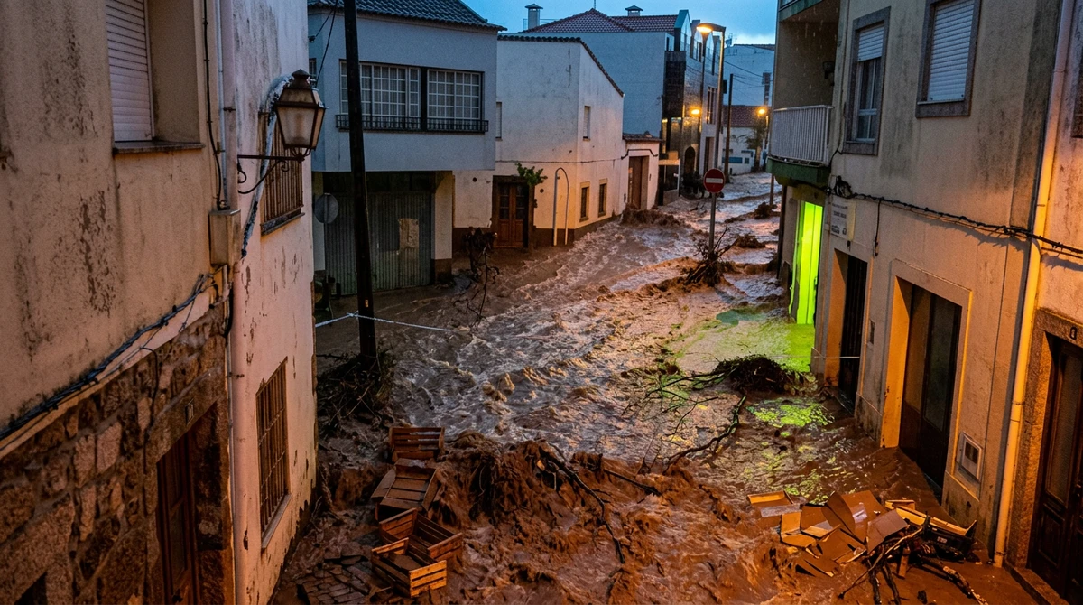 Cataluña ha sido golpeada por un temporal de lluvias sin precedentes que, por primera vez en 143 años de registros estadísticos, ha dejado