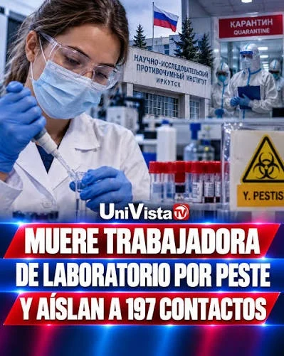 Una trabajadora de un instituto especializado en la investigación de la peste murió en la región rusa de Irkutsk, Siberia, después de desarrollar una neumonía de origen desconocido. El caso generó preocupación y llevó a las autoridades a reforzar las medidas sanitarias y poner bajo observación a personas que tuvieron contacto con ella.
